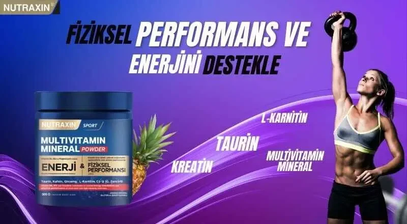 Nutraxin Multivitamin Mineral Powder 300 Gr