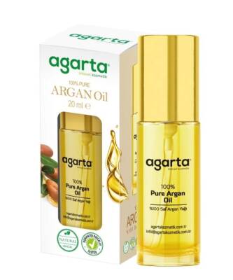 Agarta Agarta %100 Soğuk Sıkım Saf Argan Yağı 20 ml