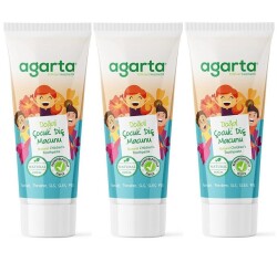 Agarta Doğal Çocuk Diş Macunu 75 ML 3 Adet
