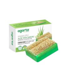 Agarta Doğal Kabak Lifli Aloe Vera Sabunu 125 GR