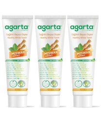 En uygun fiyatlarla Agarta Doğal Misvak Özlü Diş Macunu 100 ML 3 Adet