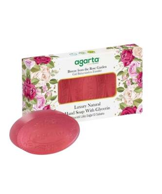 Agarta El Yapımı Doğal Gül Bahçesinden Esintiler El Sabunu 3x100 Gr