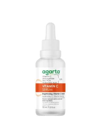 Agarta Koyu Leke Karşıtı Aydınlatıcı C Vitamin Serum 30 ml