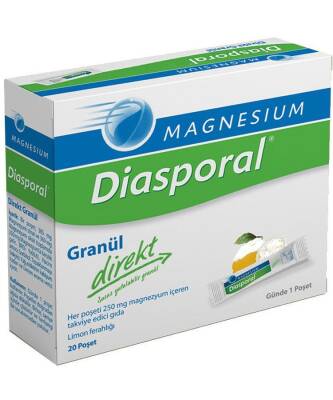 Asoss Magnesium Diasporal Granül Direkt 20 Poşet