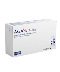 Assos AGA-E 60 Tablet - Assos İlaç | EvdekiEczanem