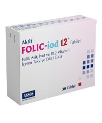 Assos Folic İod 12 30 Tablet