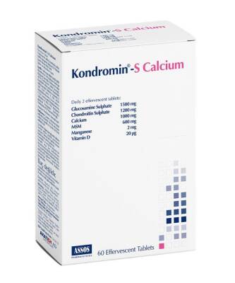 Assos Kondromin-S Calcium 60 Efervesan Tablet