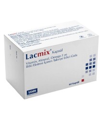 Assos Lacmix 60 Kapsül - Assos İlaç | EvdekiEczanem