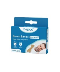 En uygun fiyatlarla B-Good Burun Bandı Büyük Boy 10'lu