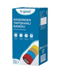 En uygun fiyatlarla B-Good Kendinden Yapışkanlı Bandaj 10cm x 4.5m