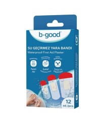 En uygun fiyatlarla B-Good Su Geçirmez Yara Bandı 12'li