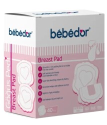 Bebedor Göğüs Pedi Hijyenik Tekli Ambalaj 40'lı
