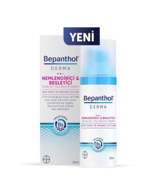 Bepanthol Derma Nemlendirici ve Besleyici Bakım Kremi 50 ML