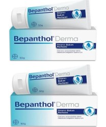 En uygun fiyatlarla Bepanthol Derma Onarıcı Bakım Merhemi 50 Gr x 2 Adet
