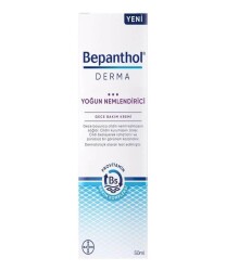 En uygun fiyatlarla Bepanthol Derma Yoğun Nemlendirici Gece Bakım Kremi 50 ML