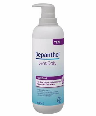 Bepanthol Sensidaily Pompalı Vücut Kremi 400 ML - 1