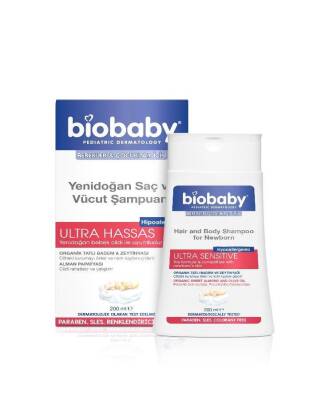 Biobaby Yenidoğan Saç Ve Vücut Şampuanı 200 ML Ultra Hassas