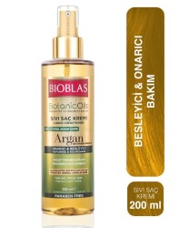 En uygun fiyatlarla Bioblas Botanic Oils Argan Yağlı Sıvı Saç Kremi 200 ml