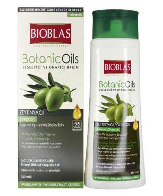 Bioblas Botanic Oils Zeytin Yağlı Şampuan 360 ML