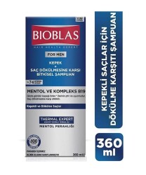 En uygun fiyatlarla Bioblas For Men Kepek ve Saç Dökülmesine Karşı Şampuan 360 ML
