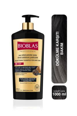 Bioblas Siyah Sarımsaklı Saç Dökülmesine Karşı Şampuan 1000 ml