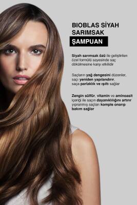 Bioblas Siyah Sarımsaklı Saç Dökülmesine Karşı Şampuan 1000 ml