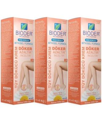 Bioder Tüy Dökücü Krem Hassas Cilt 40 ML 3 Adet
