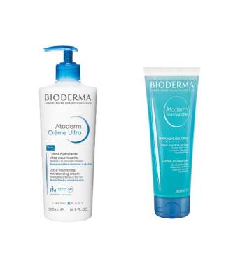 Bioderma Atoderm Creme Ultra 500 ML - Bioderma Atoderm Shower Gel 200 ML Hediye