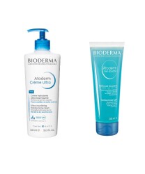Bioderma Atoderm Creme Ultra 500 ML - Bioderma Atoderm Shower Gel 200 ML Hediye