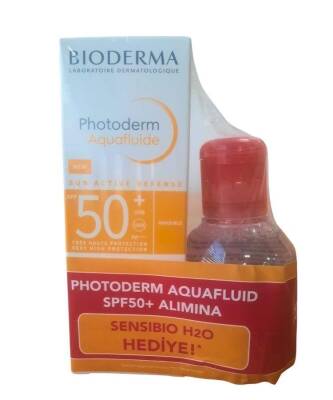 Bioderma Photoderm Aquafluide SPF50+ 40 ML- Sensibio H20 100 ML Hediye - 1