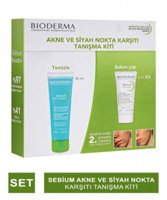 Bioderma Sebium Akne ve Siyah Nokta Karşıtı Tanışma Kiti
