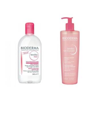 Bioderma Sensibio H2o 500 ML-Bioderma Sensibio Foaming Gel 500 ML