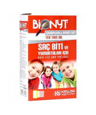 Bionyt Bit Şampuanı 150 ML + Bit Spreyi 100 ML Tarak Şampuan Sprey Seti