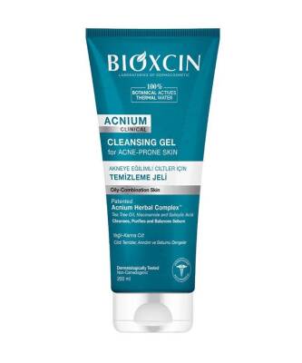 Bioxcin Acnium Yüz Yıkama Jeli 200 ML
