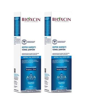 Bioxcin Aqua-thermal 300 ML Kepek Karşıtı 2 Adet Şampuan