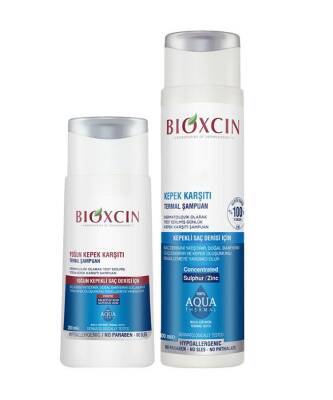 Bioxcin Aqua Thermal Kepek Karşı Etkili Şampuan Seti 200 ML + 300 ML