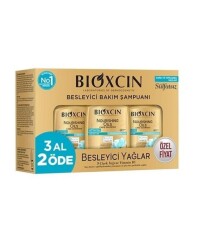 En uygun fiyatlarla Bioxcin Besleyici Yağlar Bakım Şampuanı 300 ML Avantajlı Paket