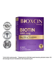 Bioxcin Biotin 5000 Mcg 30 Tablet - Bioxcin