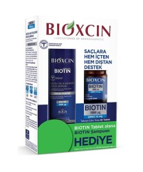 Bioxcin Biotin 5000 mg 60 Tablet + Biotin Şampuan 300 ml - Bioxcin | EvdekiEczanem
