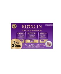 En uygun fiyatlarla Bioxcin Collagen Biotin Saç Dökülmesine Karşı Şampuan 300 ML- 3 Al 2 Öde