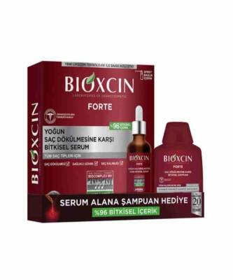 Bioxcin Forte Saç Dökülmesine Karşı Bitkisel Serum 3x50 ML- 300 ML Şampuan Hediyeli