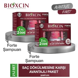 En uygun fiyatlarla Bioxcin Forte Şampuan 3 Al 2 Öde 300 ML x 2 Adet