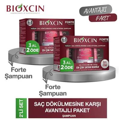 Bioxcin Forte Şampuan 3 Al 2 Öde 300 ML x 2 Adet