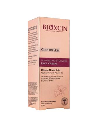 Bioxcin Gold On Skin Işıltılı Nemlendirici Yüz Kremi 50 ML