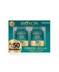 En uygun fiyatlarla Bioxcin Keratin Argan Şampuan 300 ML 2.si %50 İndirimli