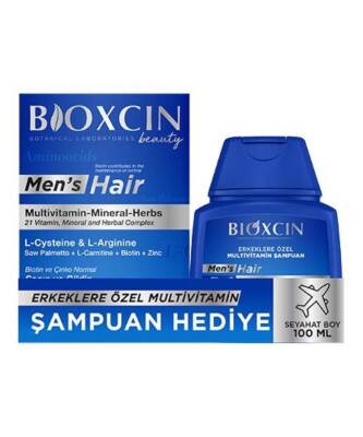 Bioxcin Men Hair 30 Tablet - 100 ML Şampuan Hediyeli