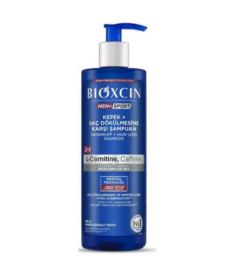 Bioxcin Men Sport Kepek ve Saç Dökülmesine Karşı Şampuan 500 ML