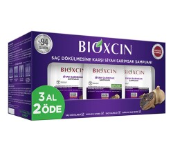 Bioxcin Siyah Sarımsak Şampuanı 300 ml - 3 Al 2 Öde - Bioxcin