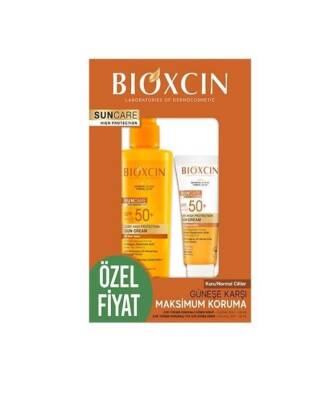 Bioxcin Sun Care Kuru/Normal Ciltler İçin Güneş Kremi SPF50+ 50 ML- Bioxcin Sun Care Sprey SPF50+ 200 ML - 1