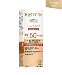 Bioxcin Sun Care Melatone Lekeye Eğilimli Ciltler İçin Renkli Güneş Kremi SPF50+ 50 ML